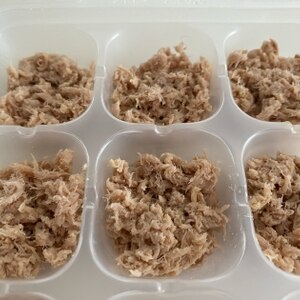 離乳食 中期 ツナの下ごしらえ レシピ 作り方 By Popotankobu 楽天レシピ 離乳食 中期 ツナの下ごしらえ レシピ 作り方 By Popotankobu 楽天レシピ
